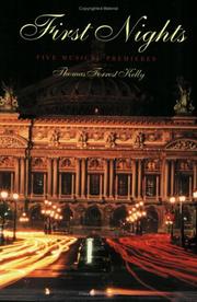 Cover of: First Nights: Five Musical Premiers