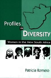 Cover of: Profiles in diversity by Patricia W. Romero