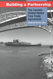 Cover of: Building a Partnership: The Canada-United States Free Trade Agreement