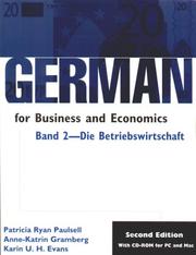 German for business and economics by Patricia Ryan Paulsell, Anne-Katrin Gramberg, Karin U. H. Evans