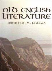 Cover of: Old English Literature: Critical Essays