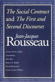 Cover of: The social contract by Jean-Jacques Rousseau