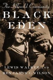 Black Eden by Lewis Walker, Ben C. Wilson