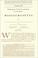 Cover of: The Documentary History of the Ratification of the Constitution, Volume VII