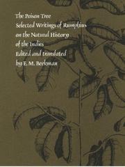Cover of: The poison tree: selected writings of Rumphius on the natural history of the Indies