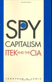 Cover of: Spy Capitalism by Jonathan E. Lewis