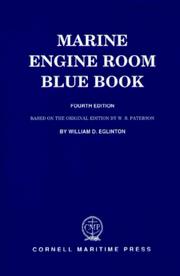 Marine engine room blue book by William D. Eglinton