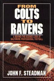 Cover of: From Colts to Ravens: a behind-the-scenes look at Baltimore professional football