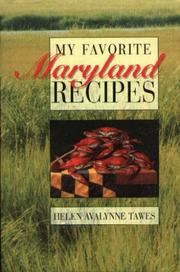 Cover of: My favorite Maryland recipes