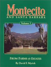 Montecito and Santa Barbara by David F. Myrick