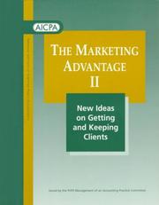 Cover of: The marketing advantage. by issued by the PCPS Management of an Accounting Practice Committee.