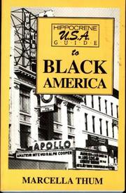 Cover of: Hippocrene U.S.A. Guide to Black America by Marcella Thum