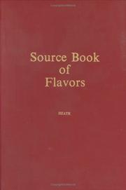Cover of: Source book of flavors