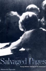 Cover of: Salvaged pages: young writers' diaries of the Holocaust