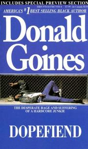 Cover of: Dopefiend by Donald Goines