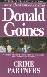 Cover of: Crime Partners by Donald Goines