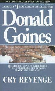 Cover of: Cry Revenge by Donald Goines