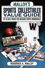 Malloy's sports collectibles value guide by Roderick A. Malloy