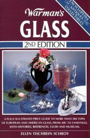 Cover of: Warman's glass by Ellen Tischbein Schroy
