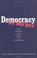 Cover of: Democracy By Decree