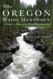 Cover of: The Oregon Water Handbook by Rick Bastasch
