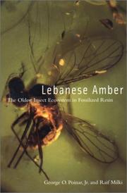 Cover of: Lebanese Amber by George O. Poinar, Raif Milki