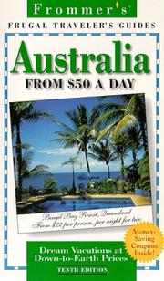 Cover of: Frommer's Australia from $50 a Day