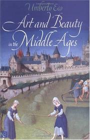 Cover of: Art and Beauty in the Middle Ages by Umberto Eco