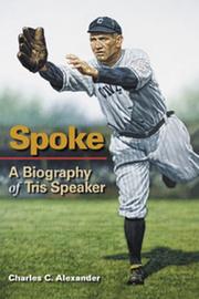 Cover of: Spoke: A Biography of Tris Speaker (Sport in American Life)