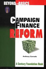 Campaign Finance Reform cover