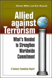 Cover of: Allied Against Terrorism by Alistair Millar, Eric Rosand