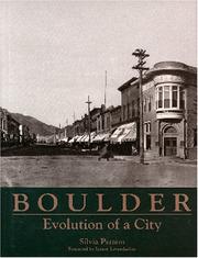 Cover of: Boulder: Evolution of a City