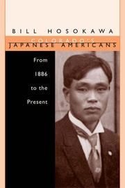 Cover of: Colorado's Japanese Americans by Bill Hosokawa