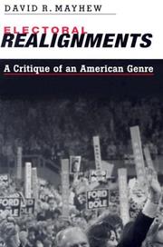 Electoral Realignments by David R. Mayhew