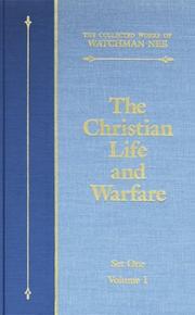 Cover of: Collected Works of Watchman Nee, The (Set 1 - Volumes 1-20)