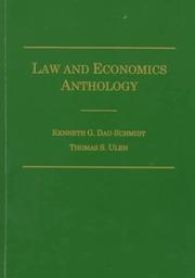 Cover of: Law and economics anthology