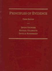 Cover of: Principles of evidence