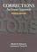 Cover of: Corrections, an issues approach