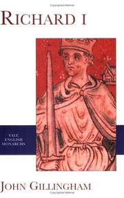 Cover of: Richard I by John Gillingham