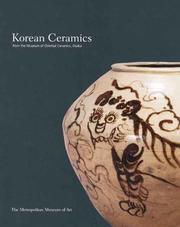 Cover of: Korean ceramics from the Museum of Oriental Ceramics, Osaka by Ikutarō Itō