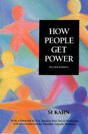 Cover of: How people get power