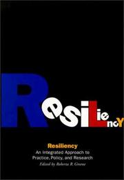 Cover of: Resiliency by Roberta R. Greene