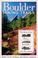 Cover of: Boulder hiking trails