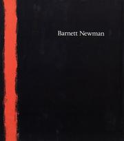 Cover of: Barnett Newman by Ann Temkin