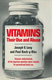 Cover of: Vitamins by Joseph Victor Levy