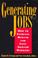 Cover of: Generating Jobs