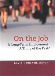 Cover of: On the Job: Is Long-Term Employment a Thing of the Past?