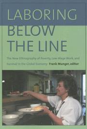 Cover of: Laboring Below the Line | Frank Munger