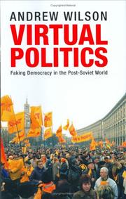Cover of: Virtual politics by Wilson, Andrew