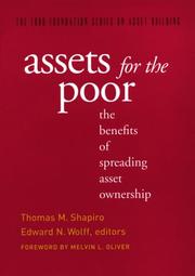 Cover of: Assets for the Poor by 